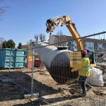 Öltank im Flugmodus